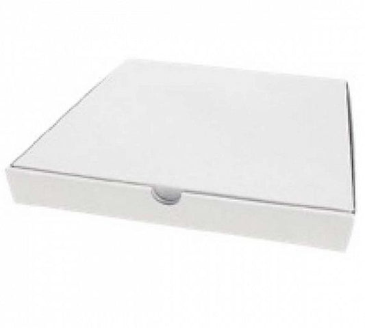 Cajas Robusta de Pizza en Blanco, Cartón Resistente, 33 x 33 cm, Bar, Resturantes, Pizzeria pack 50 unid